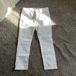 Levi’s White Straight-Leg Jeans